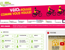 Tablet Screenshot of cergypontoise.fr